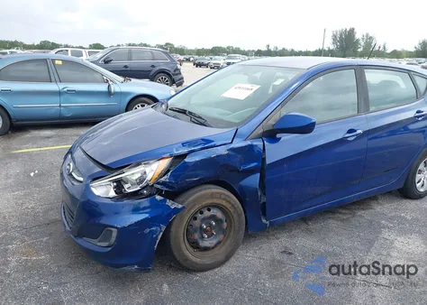 2017 Hyundai Accent Se from USA, damaged, VIN KMHCT5AEXHU319627